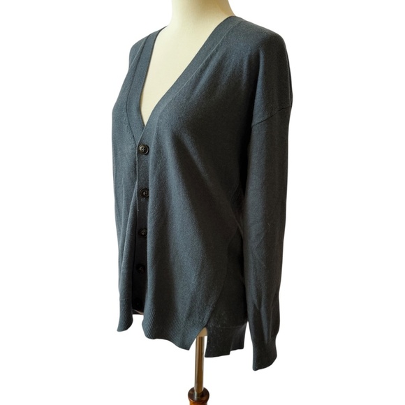 CLOSED CARDIGAN SWEATER WOOL CASHMERE PREPPY DESIGNER LUXURY OFFICE FALL TIME - Picture 4 of 12